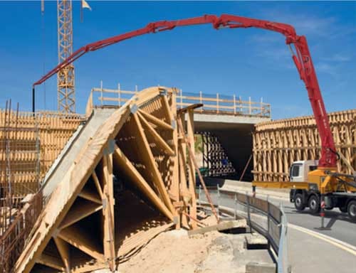 42 truck mounted concrete pump 6
